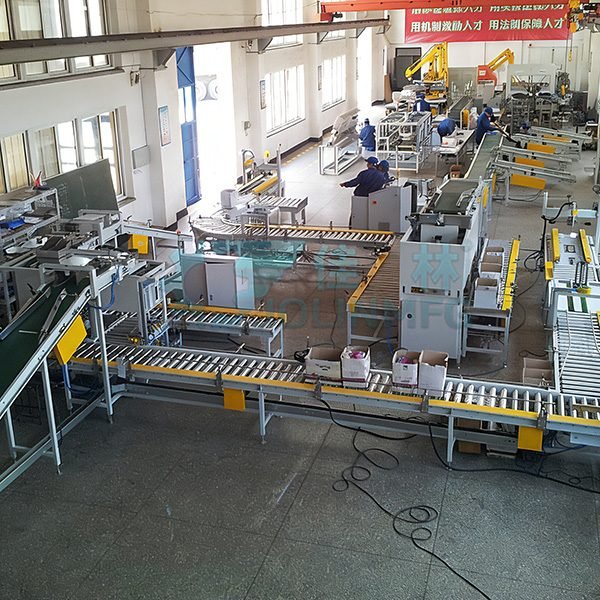 Sorting conveyor line